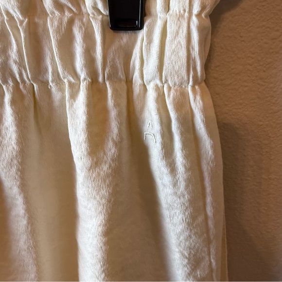 NWOT Aday Kick Back Pants Cream Stretch Linen Business Casual Women’s Size Large - Picture 12 of 13